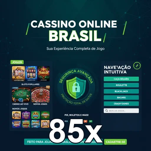 Ilustração de Acesse o aplicativo cassino 85x e jogue em qualquer lugar
