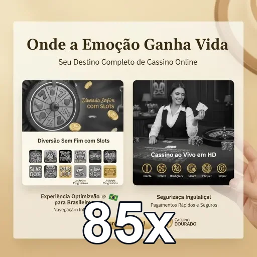 Ilustração de Explore a Plataforma de Jogos 85x com Segurança e Inovação